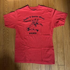 Vintage 80’s Quarter House Brenda T-Shirt Size Large On Hanes FF Tag USA